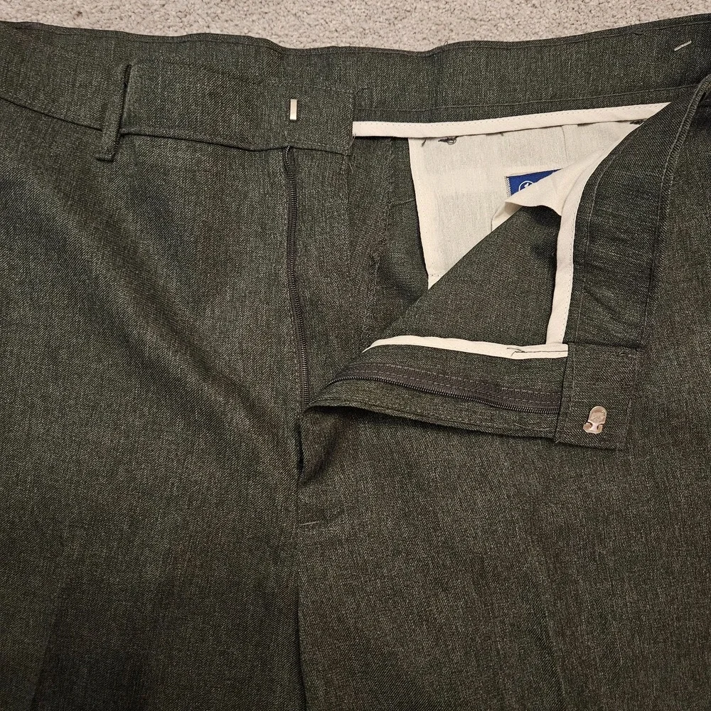 Vintage Levi's Action Slacks Men's‎ Dress Pants W38 L30 Gray Heather Pleated